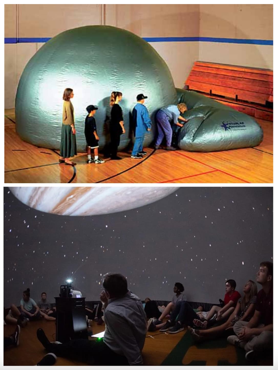 starlab inflatable planetarium